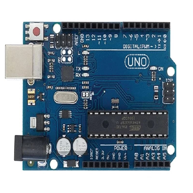 برد آردوینو مدل UNO R3 Atmega328 – DIP کد B20802 — تصویر ۳