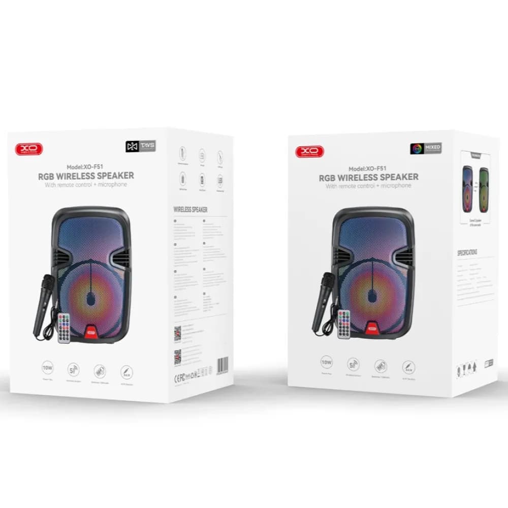 اسپیکر بلوتوثی 10 وات ایکس او مدل XO F51 — تصویر ۲