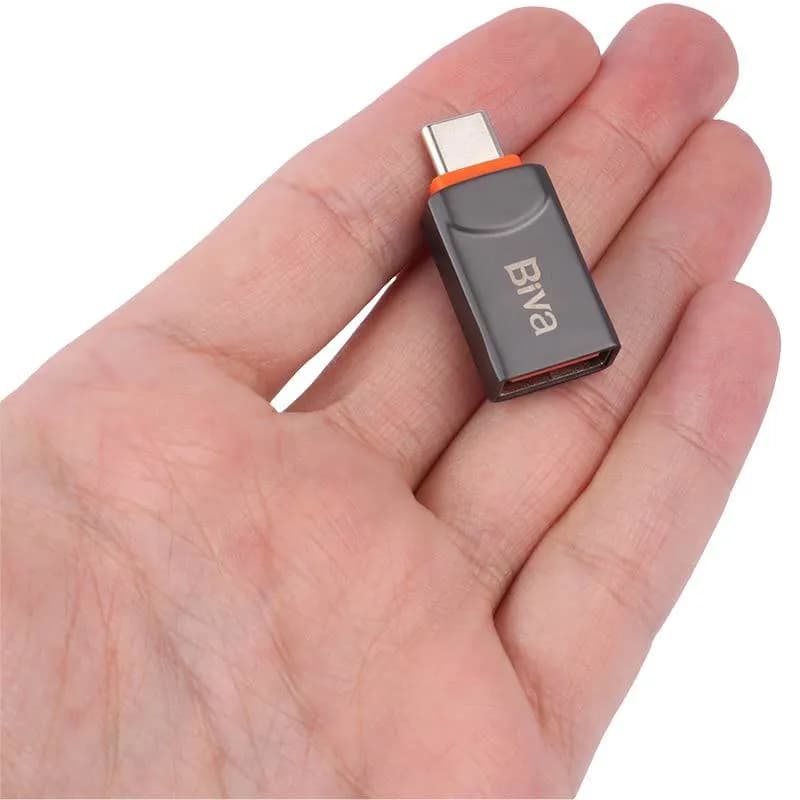 تبدیل Type C OTG به USB3.0 بیوا Biva OTG-03 — تصویر ۵