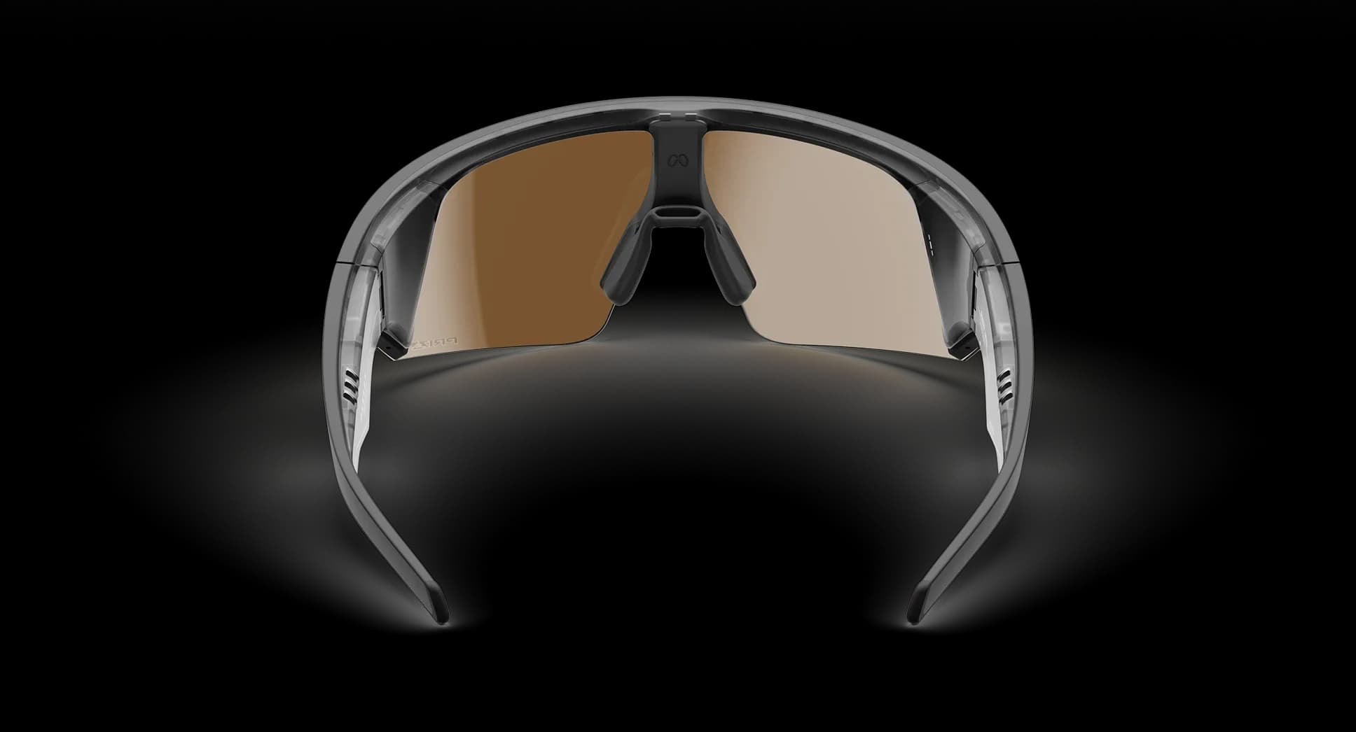 عینک هوشمند Oakley Meta مدل Vanguard فریم مشکی لنز طلایی 24K پرایزم — تصویر ۳
