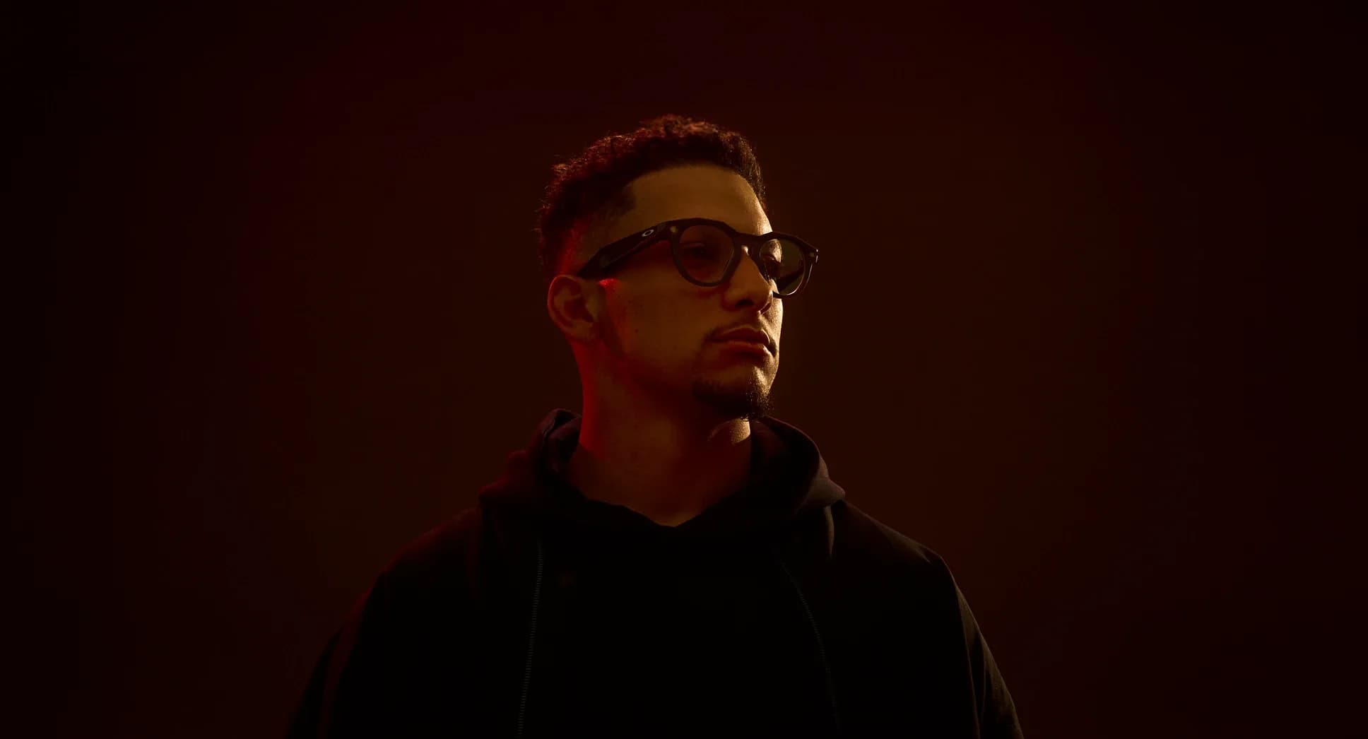 عینک هوشمند Oakley Meta مدل HSTN فریم مشکی لنز شفاف — تصویر ۵