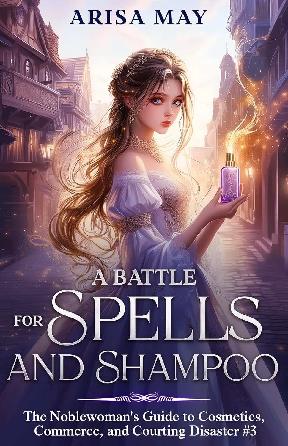 کتاب نبردی برای طلسمها و شامپو (A Battle for Spells and Shampoo) نسخه انگلیسی PDF | آریسا می