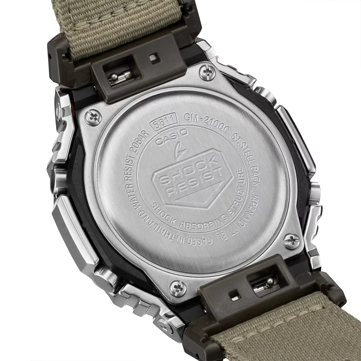 ساعت مچی مردانه G-SHOCK کاسیو مدل GM-2100C-5ADR — تصویر ۸