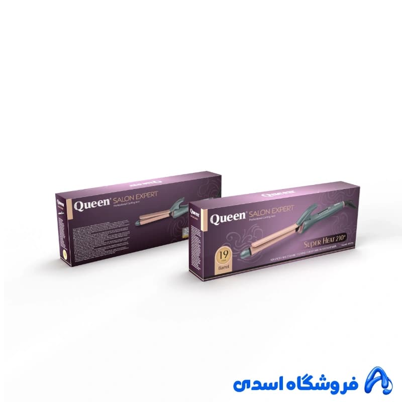 فرکننده مو کوئین مدل HT619n سایز 19 میلی‌متر — تصویر ۲