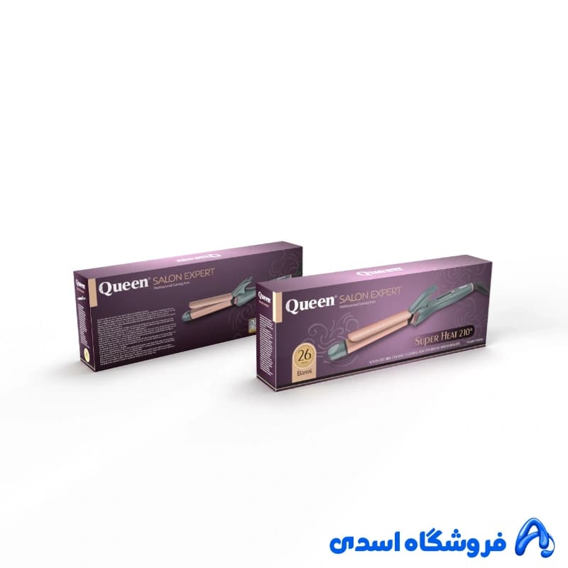 فرکننده مو کوئین مدل HT626n سایز 26 میلیمتر — تصویر ۴