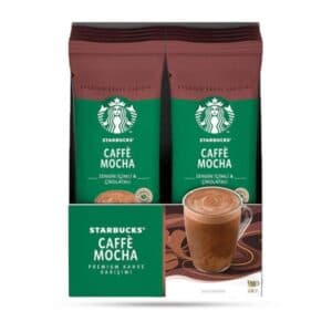 قهوه فوری STARBUCKS CAFFE MOCHA موکا استارباکس بسته 10 ساشه ای