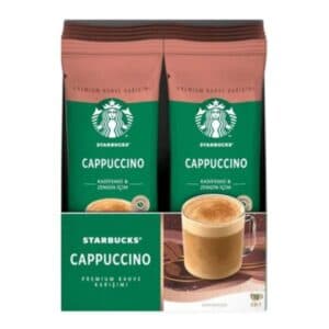 قهوه فوری STARBUCKS Capochino کاپوچینو استارباکس بسته 10 ساشه ای