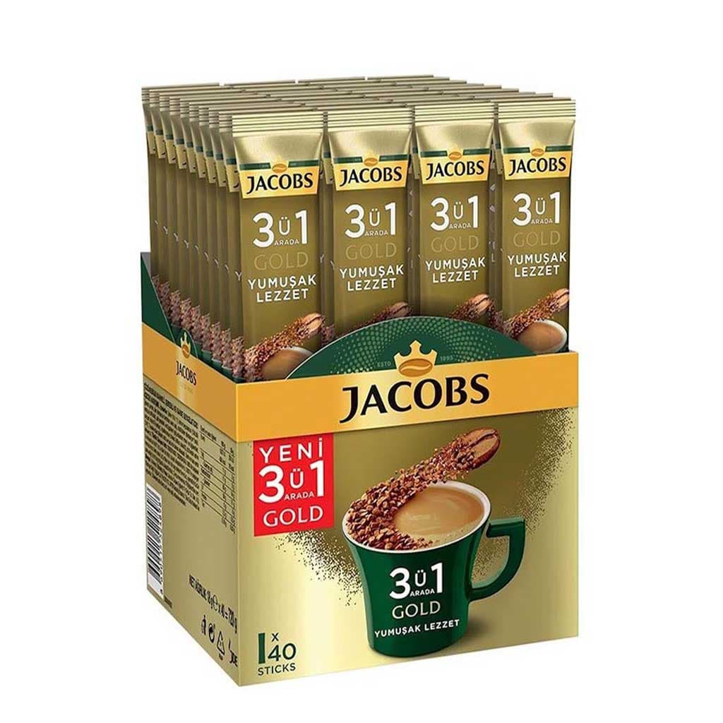 قهوه فوری JACOBS Yumuşak Lezzet ملایم 3 در 1
