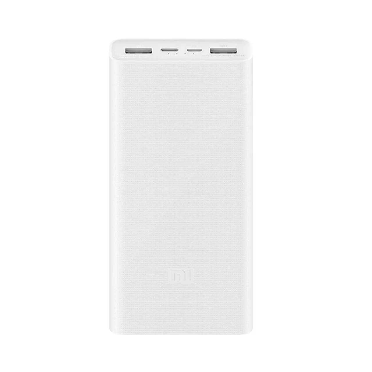 پاوربانک فست شارژ Xiaomi 18W 30000mAh مدل PB3018ZM – سفید – اصل چین (گارانتی یک ساله شرکتی) — تصویر ۲