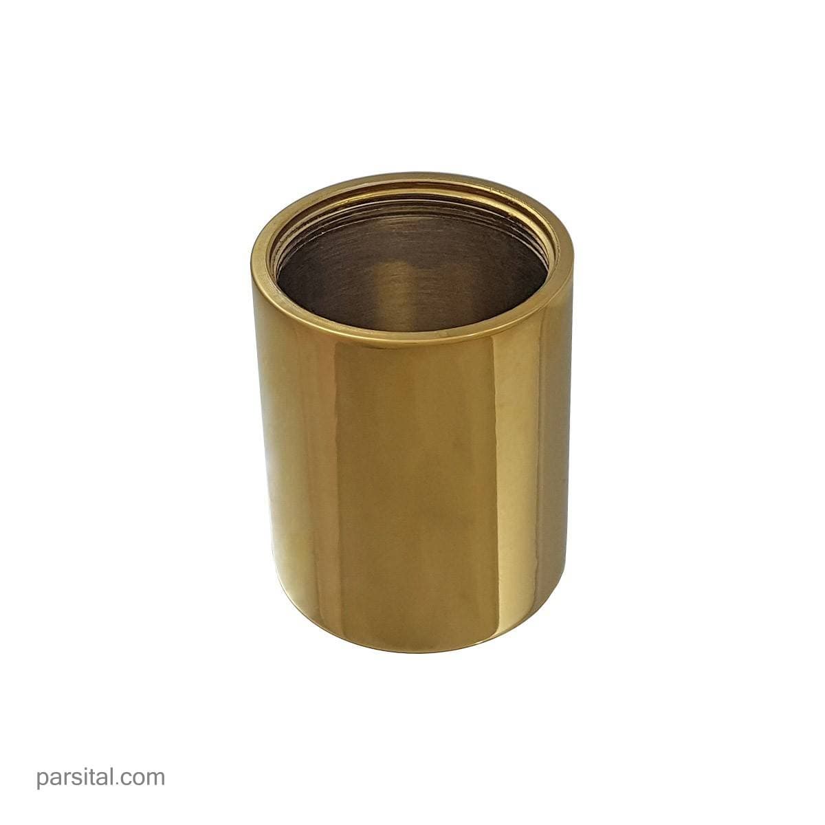 کاور (بوش برنجی) توکار کی دبلیو سی 40mm طلایی pvd