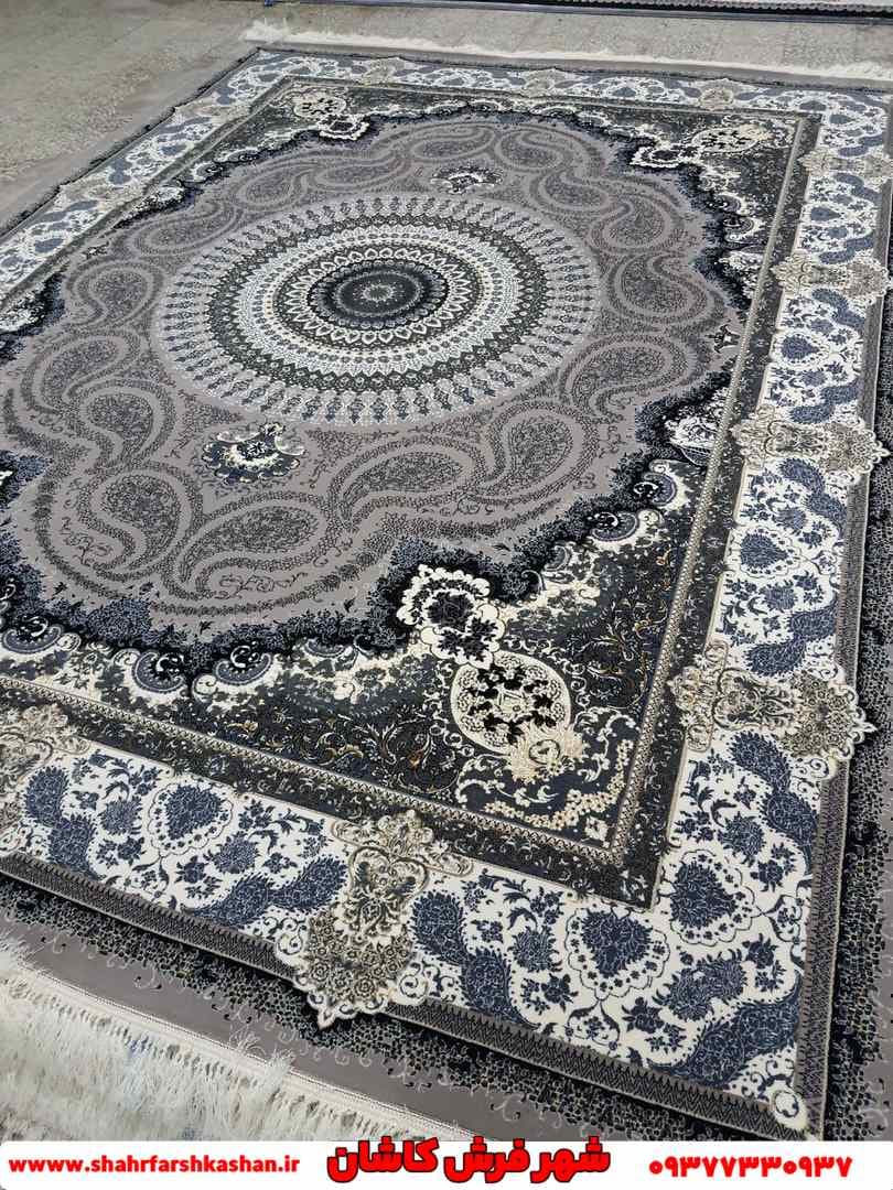 فرش 700 شانه اکرولیک طرح بوته فیلی