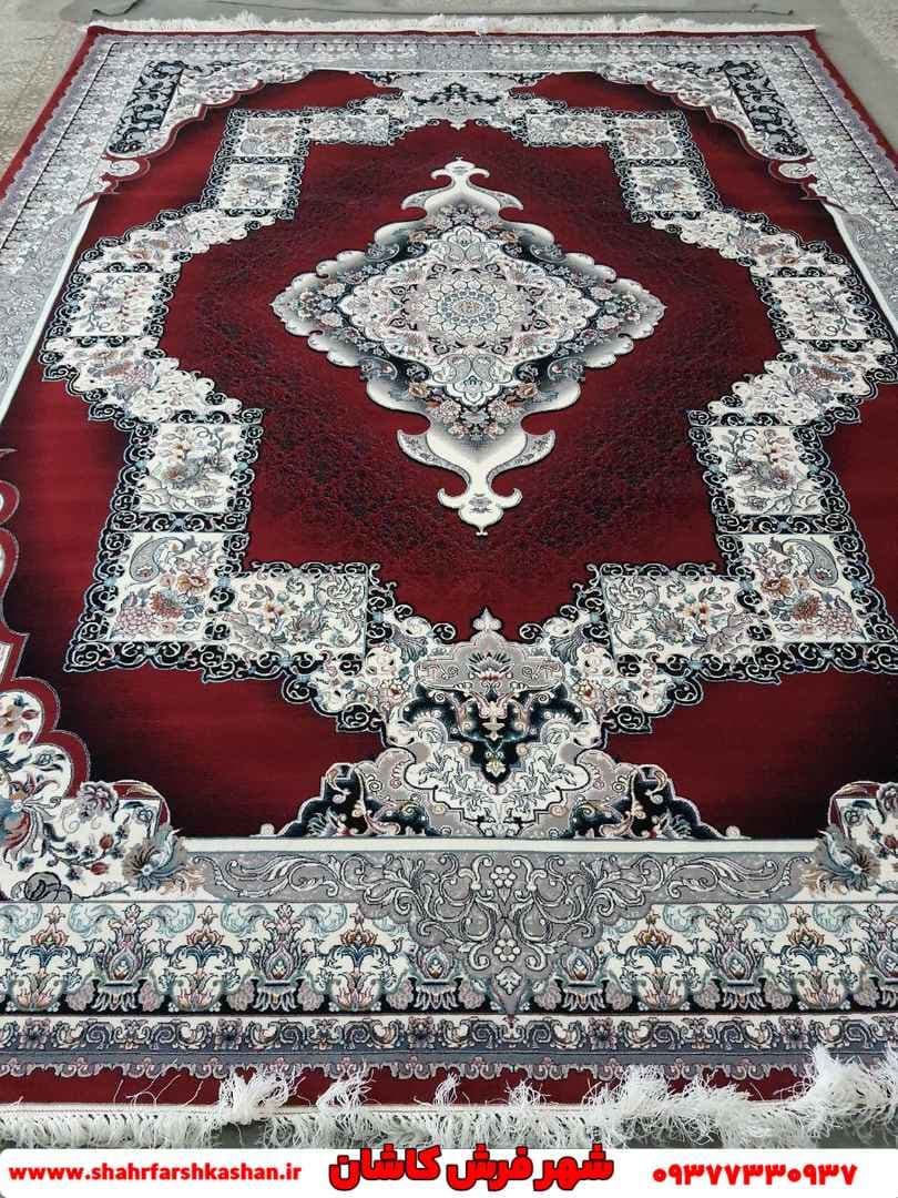 فرش شیک لاکی طرح چشمه 700 شانه — تصویر ۲