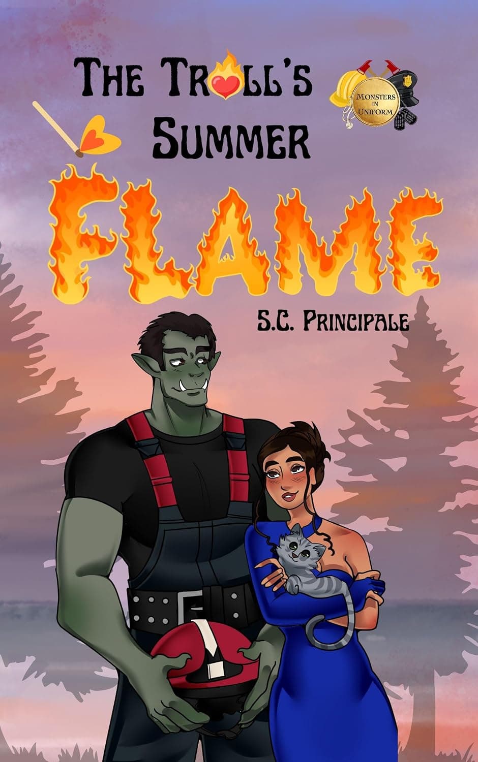 کتاب شعله تابستانی ترول (The Troll’s Summer Flame) نسخه انگلیسی PDF | اس. سی. پرینسیپال