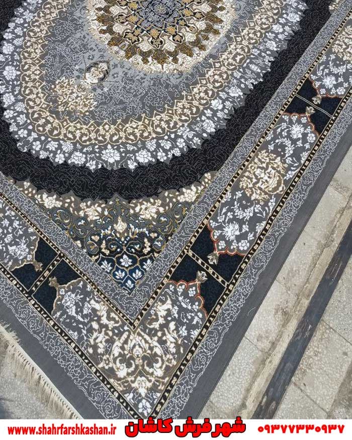 فرش طلاکوب طوسی صدرا طرح 700 — تصویر ۲