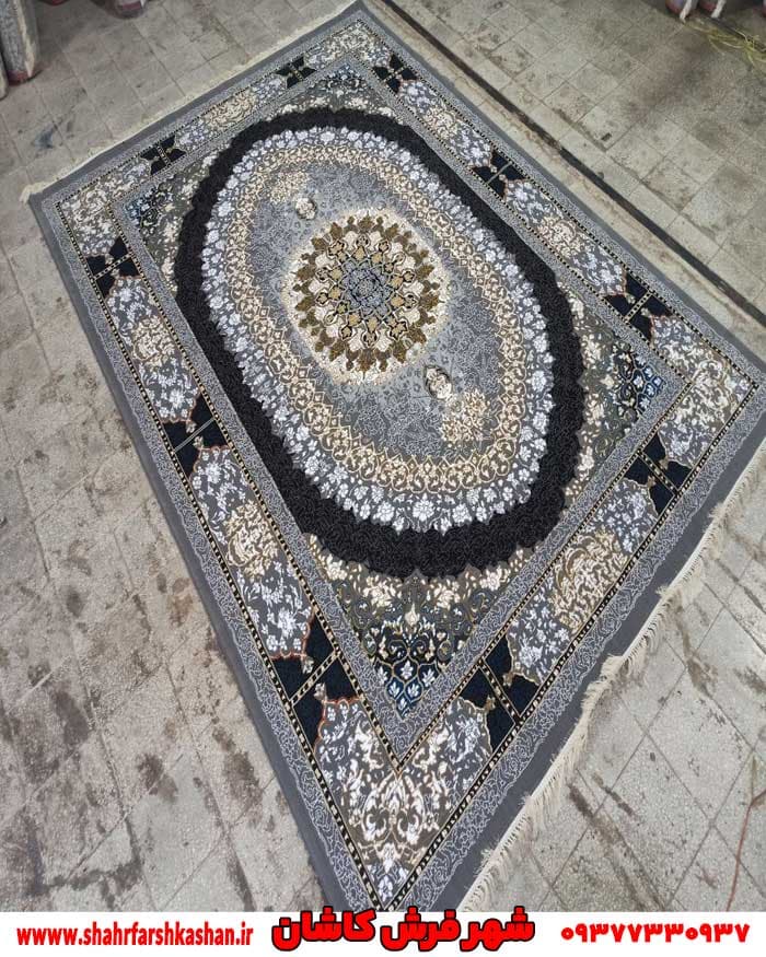 فرش طلاکوب طوسی صدرا طرح 700