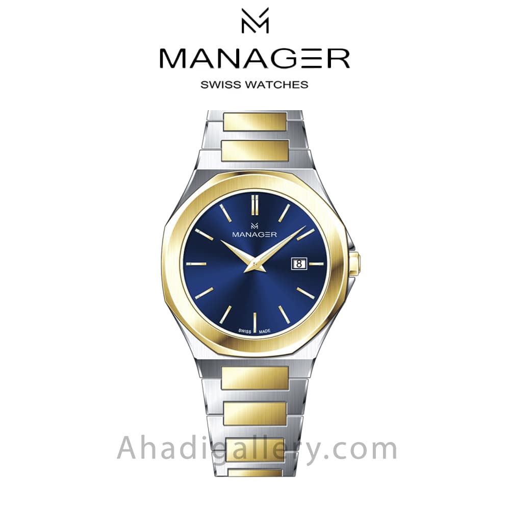 ساعت مچی منیجر مدل man-rw-118-bgm