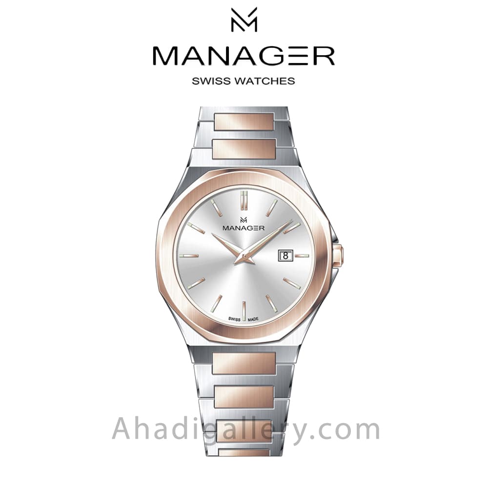 ساعت مچی منیجر مدل MAN-rw-112-BRM