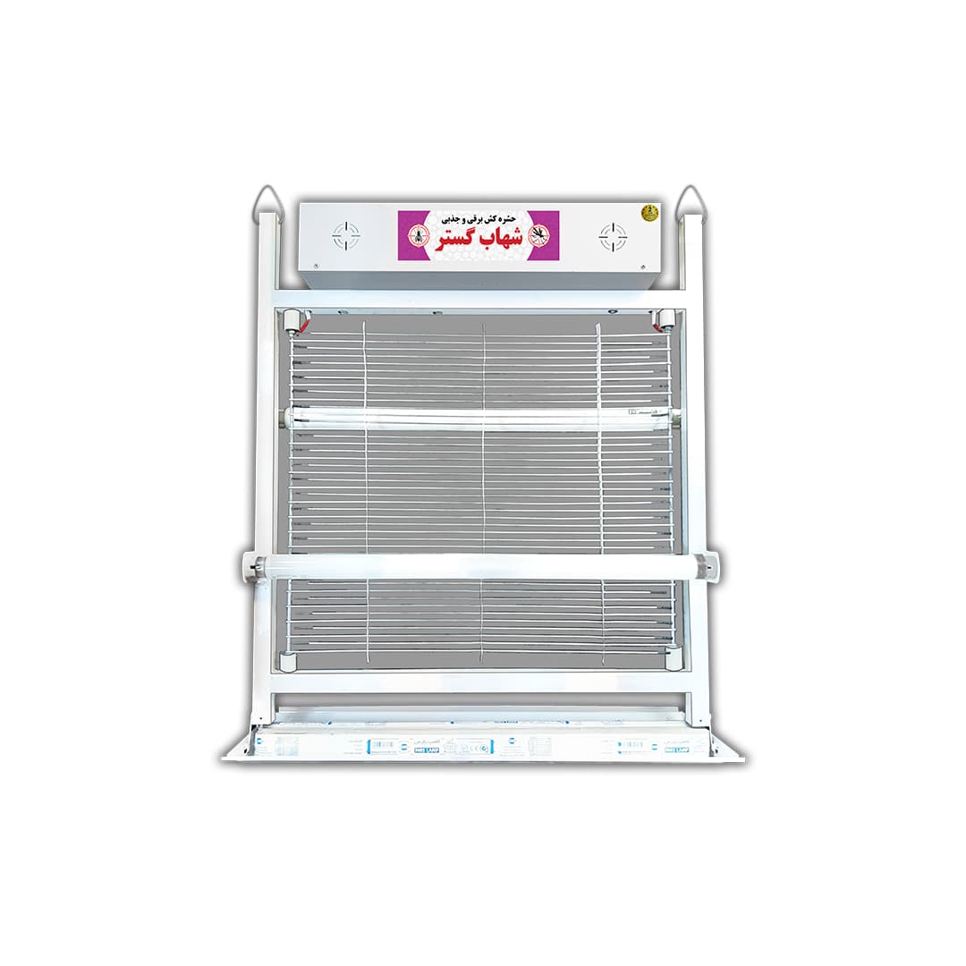 حشره کش برقی جذبی صنعتی 2 در 20 وات UV شهاب گستر مدل FUV2x20WS — تصویر ۲