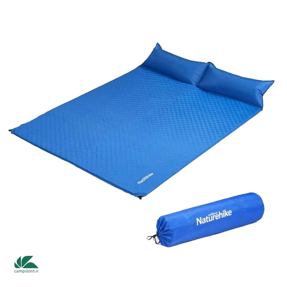 زیرانداز بادی نیچرهایک Coupَََle Inflatable Mat With Pillow — تصویر ۳