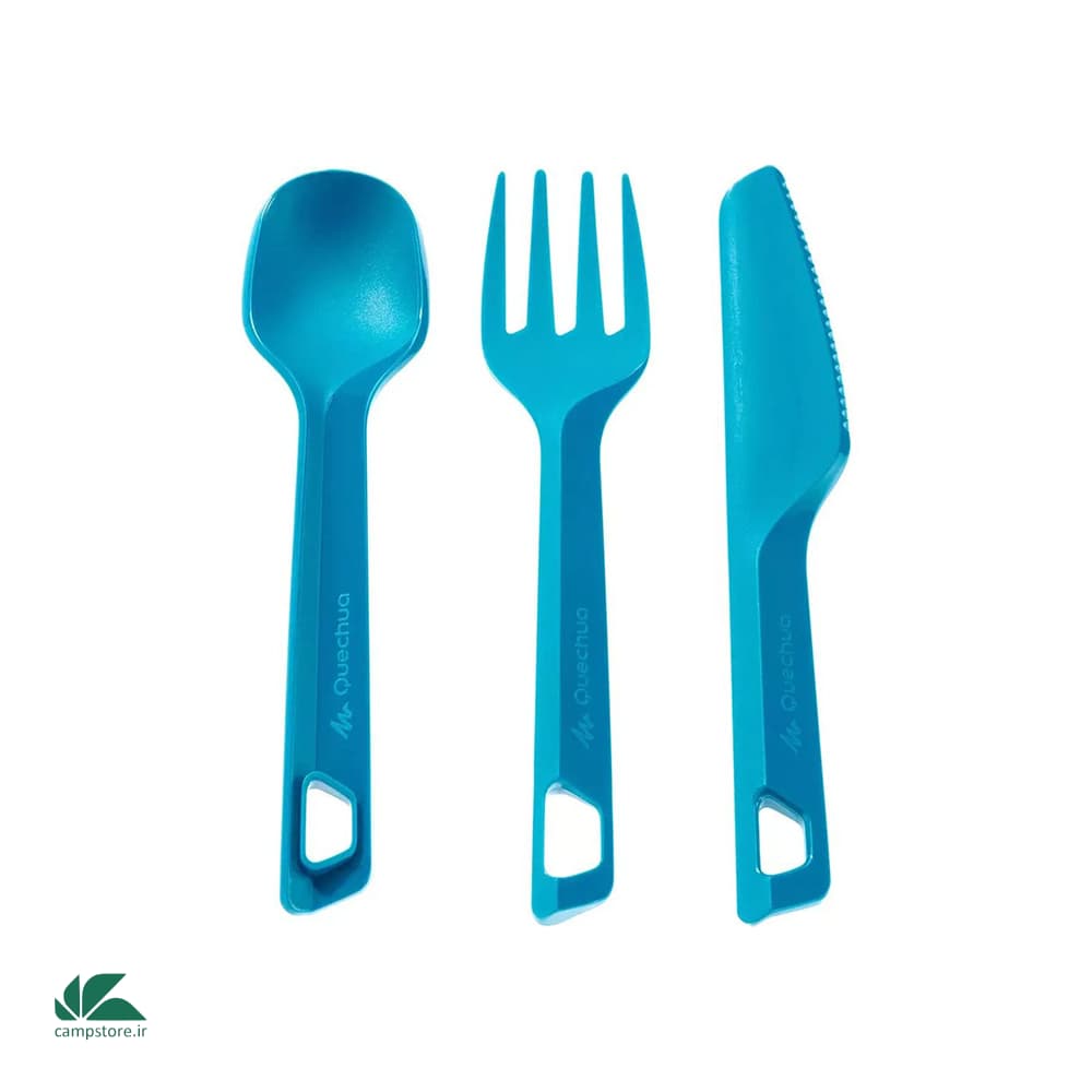 ست قاشق چنگال سفری کچوا Decathlon