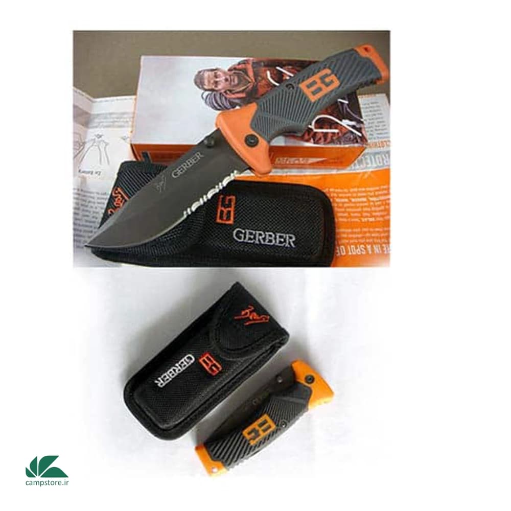 چاقو شکاری گربر تاشو مدل GERBER 113 — تصویر ۳