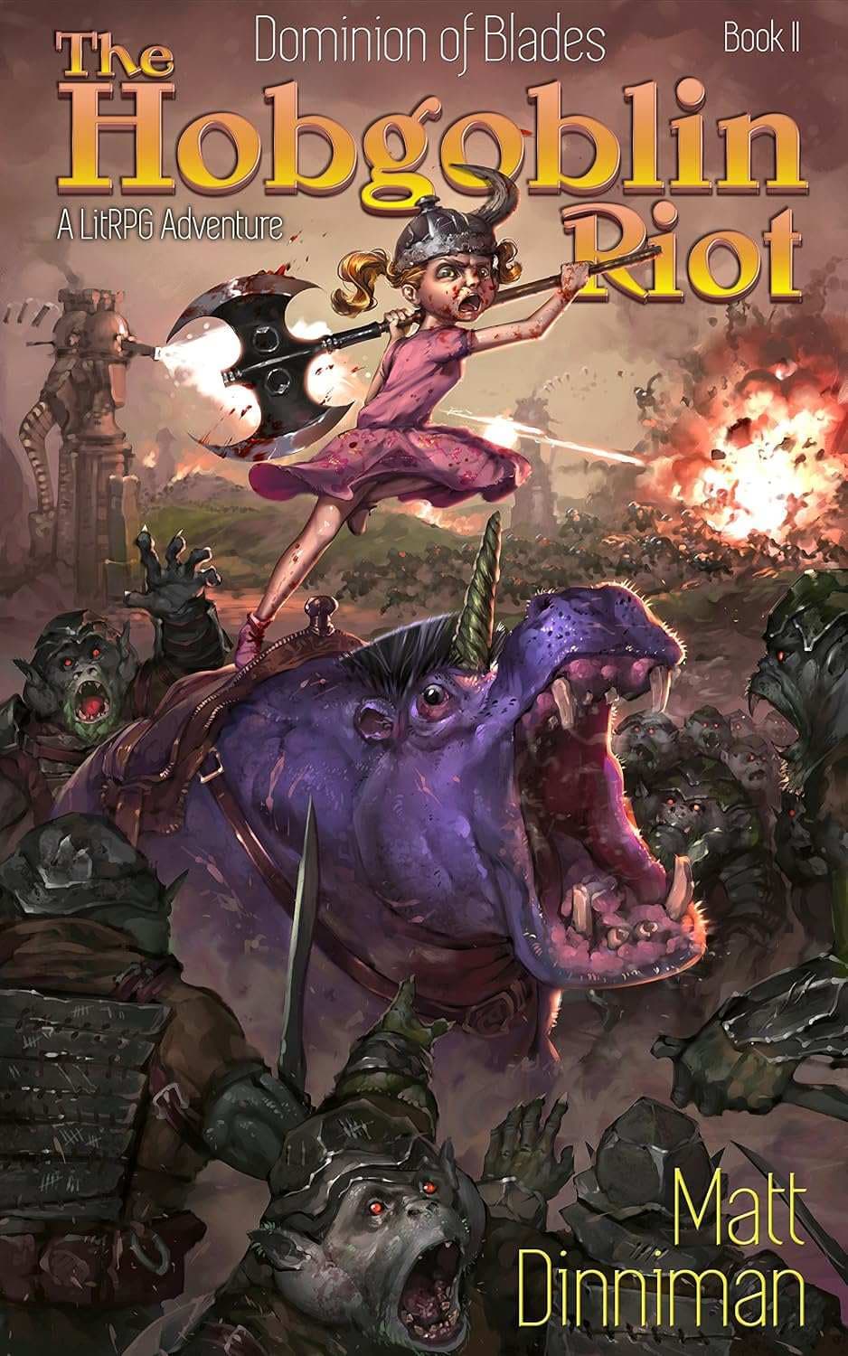 کتاب شورش هاب‌گابلین‌ها (The Hobgoblin Riot) نسخه انگلیسی PDF | مت دینیمن