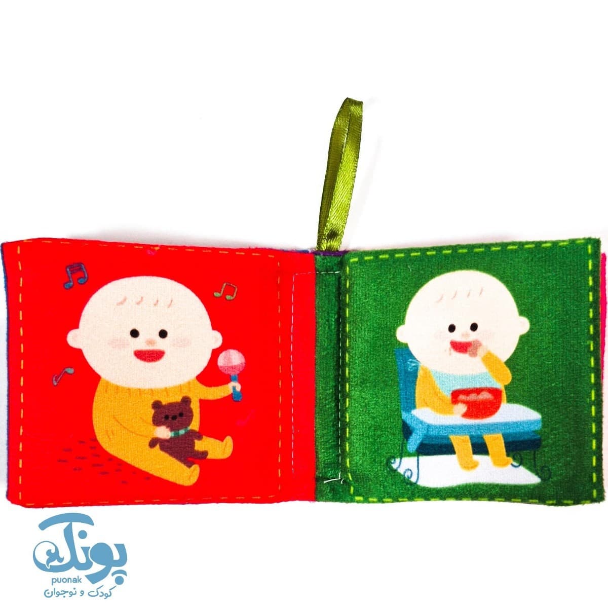 کتاب پارچه ای نی نی من قشنگه — تصویر ۵