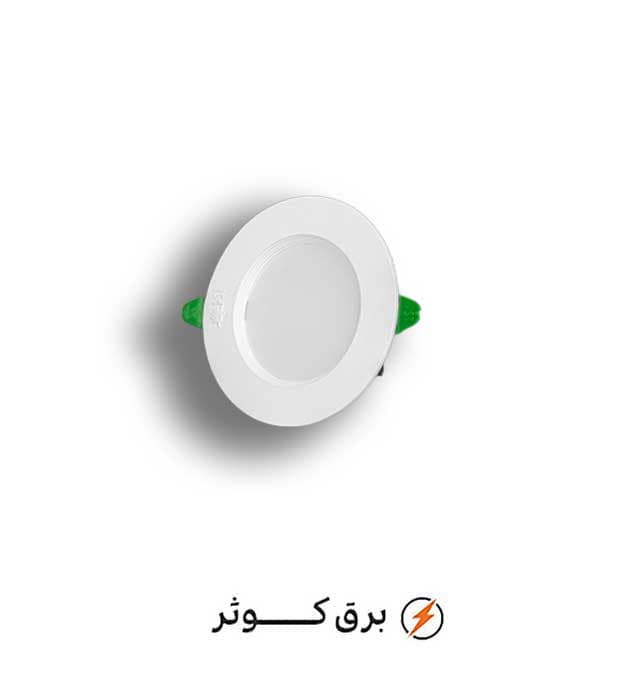 پنل سولاریس 7 وات گرد سفید پارس شعاع