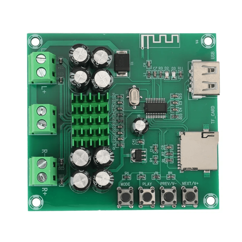 ماژول آمپلی فایر صوتی بلوتوث دار 2×50 وات مدل XH-M422 — تصویر ۲