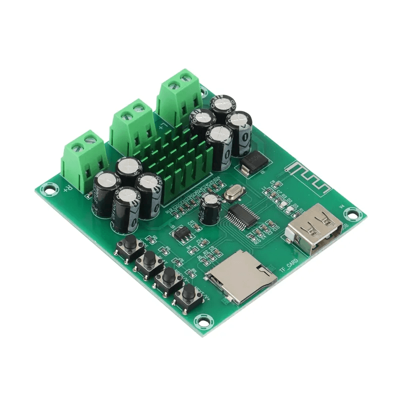 ماژول آمپلی فایر صوتی بلوتوث دار 2×50 وات مدل XH-M422 — تصویر ۴