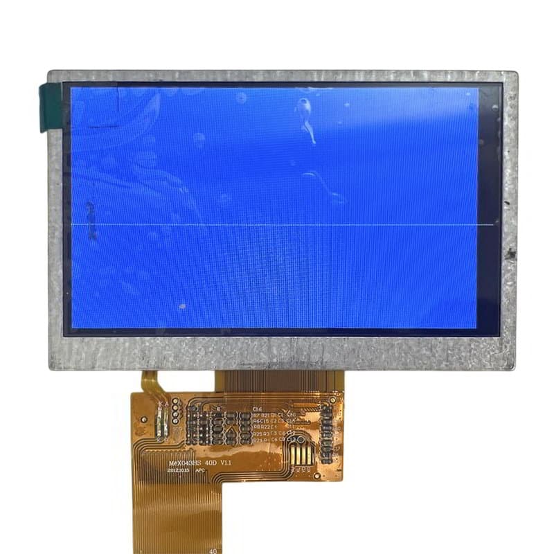 نمایشگر تمام رنگی TFT LCD 4.3 اینچ (FPP) دارای لکه — تصویر ۲