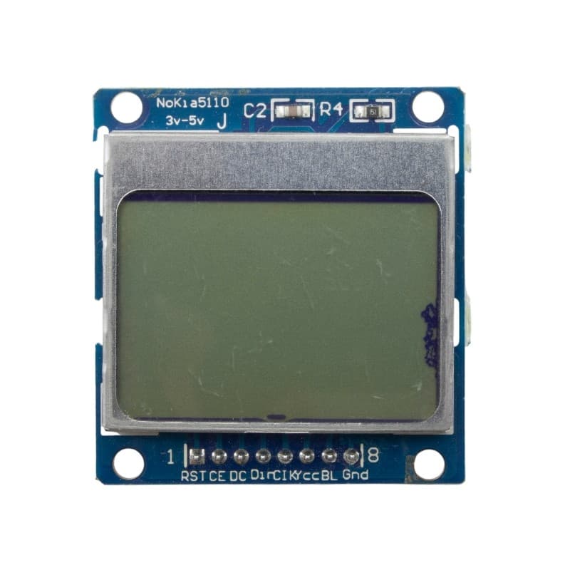 نمایشگر LCD NOKIA 5110 84×48 بک لایتدار (FPP) دارای لکه — تصویر ۵