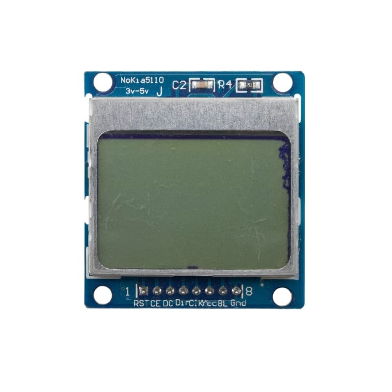 نمایشگر LCD NOKIA 5110 84×48 بک لایتدار (FPP) دارای لکه — تصویر ۷
