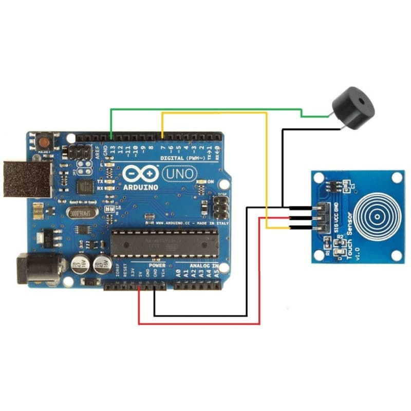 ماژول سنسور لمسی Touch Pad – TTP223 — تصویر ۶