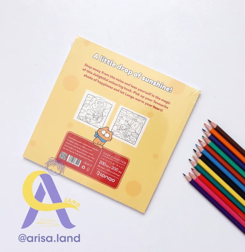 کتاب رنگ آمیزی Cozy لانگو Lango | 48 برگ — تصویر ۸