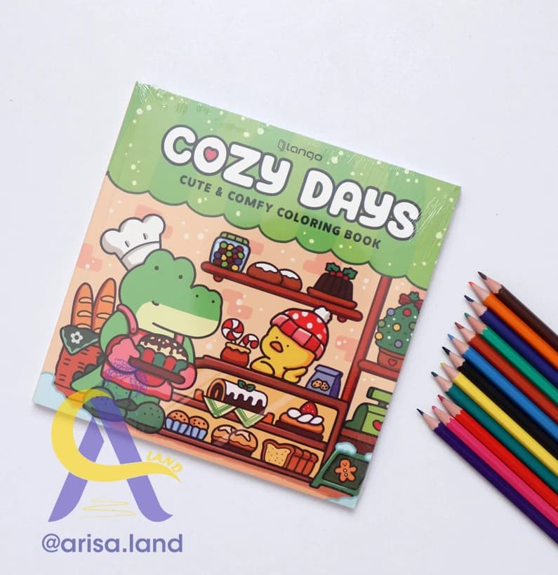 کتاب رنگ آمیزی Cozy لانگو Lango | 48 برگ — تصویر ۵