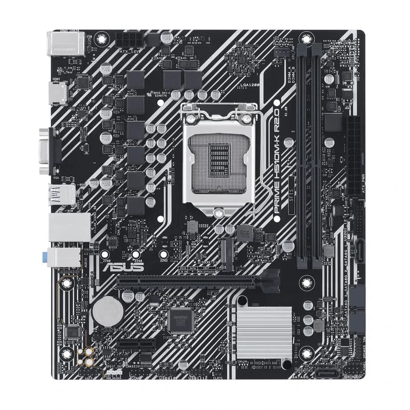 مادربورد ایسوس (Asus) مدل PRIME H510M-K R2.0 LGA 1200 – استوک