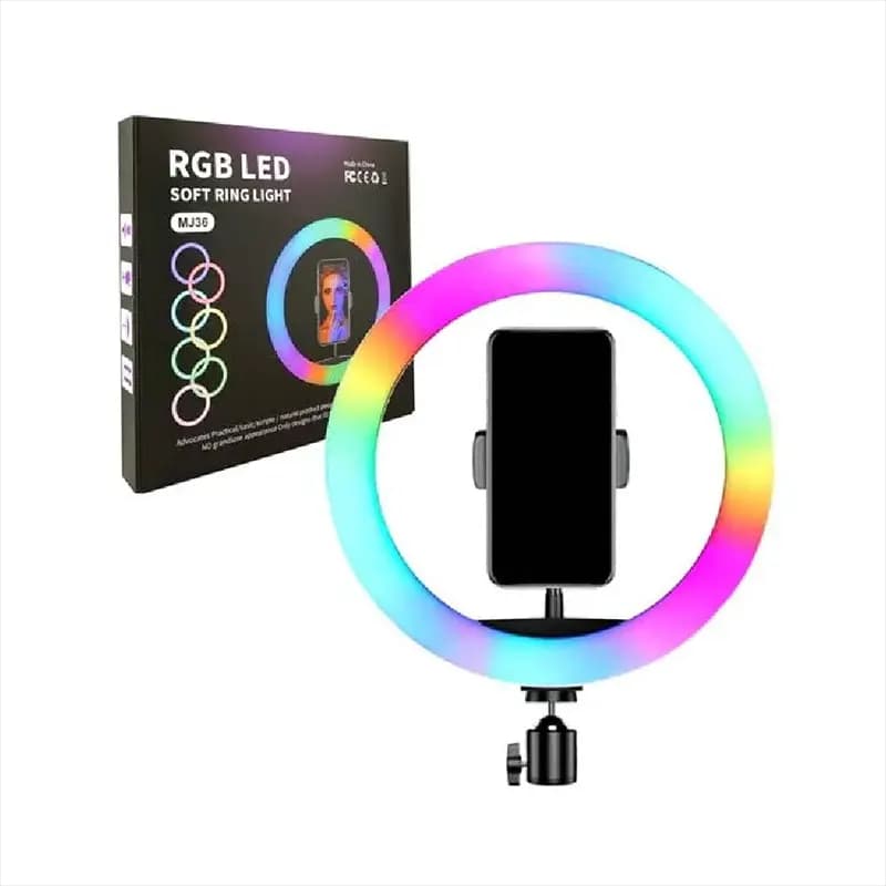 رینگ لایت RGB مدل MJ36