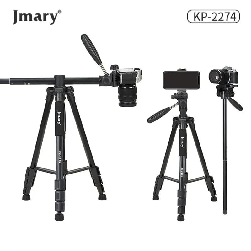سه پایه دوربین و گوشی جی ماری (Jmary) مدل KP-2274 — تصویر ۲