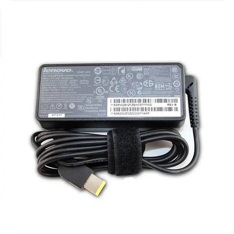 شارژر آداپتور لپ تاپ لنوو(Lenovo) مدل ADLX65NCT3A طرح USB خروجی 20V 3.25A