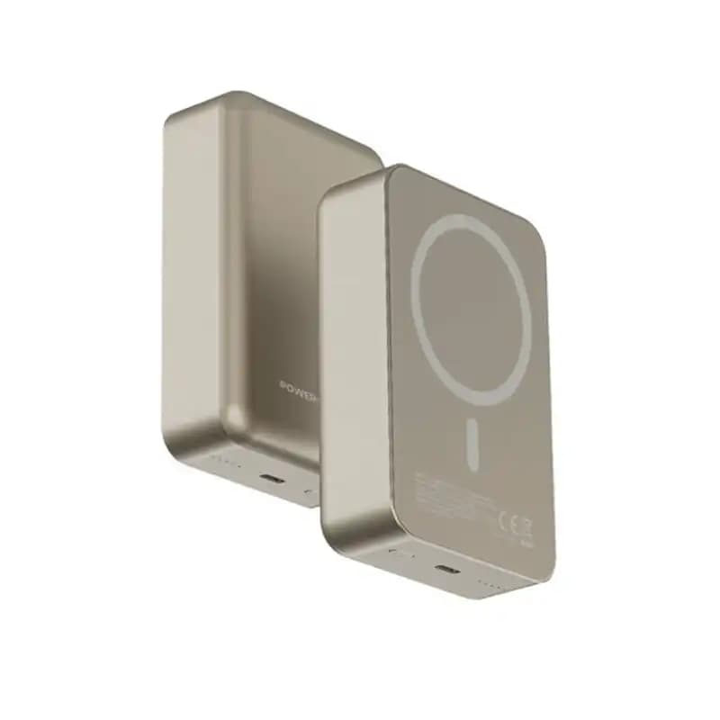 پاوربانک وایرلس 20000 مگ سیف پاورولوژی Powerology Magsafe Aluminum PPBCHA33 توان 20 وات — تصویر ۴