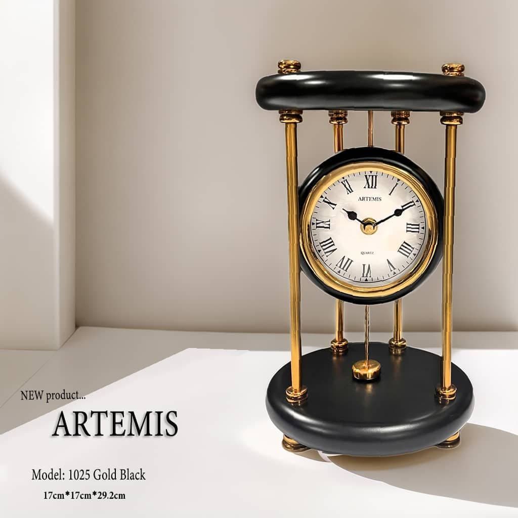 ساعت رومیزی فلزی آرتمیس *کد1025 — تصویر ۲