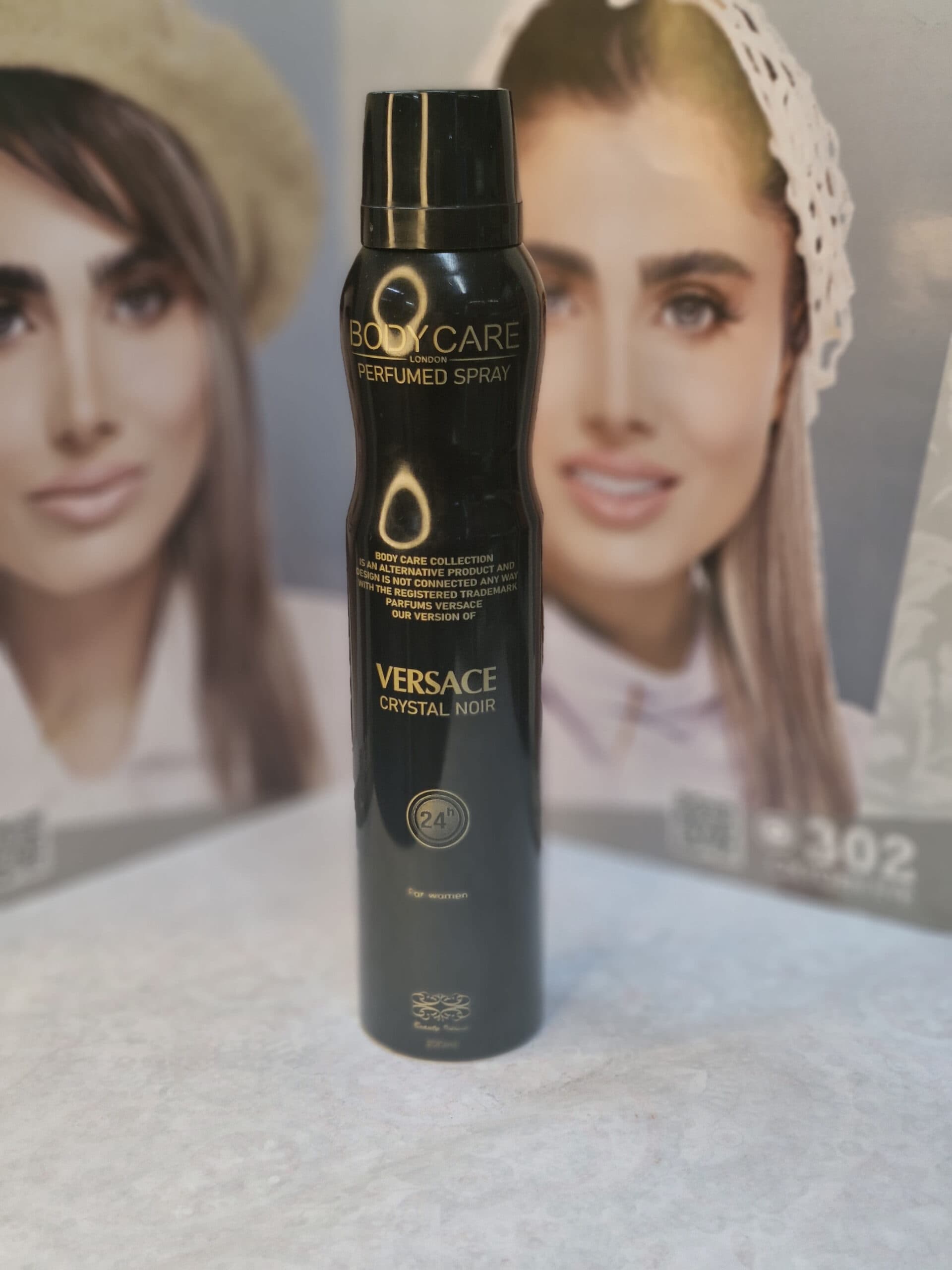 اسپری خوشبو کننده بدن زنانه بادی کر مدل VERSACE