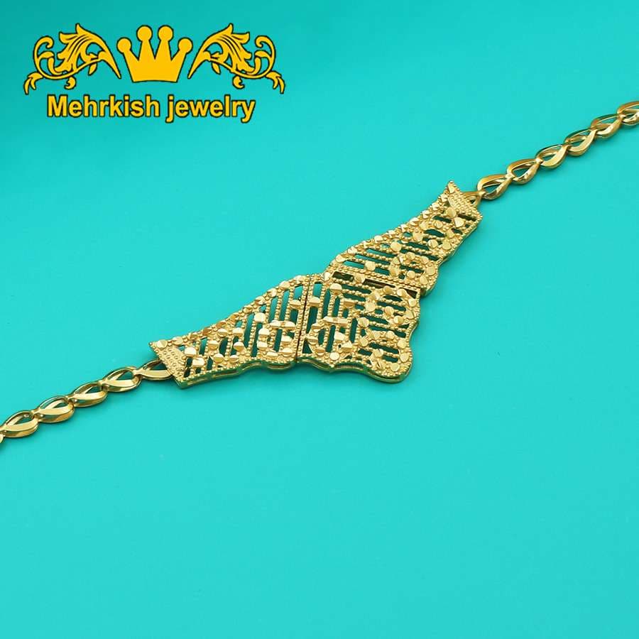 سرویس تراش گیتی طلا ۱۸ عیار کد B-857 — تصویر ۳