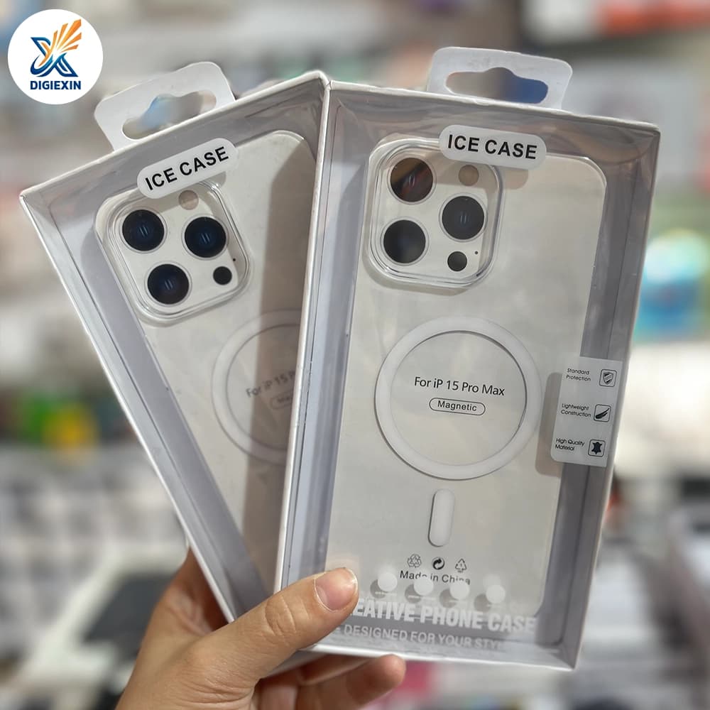 کاور شفاف Ice Case مناسب برای آیفون 15 پرومکس