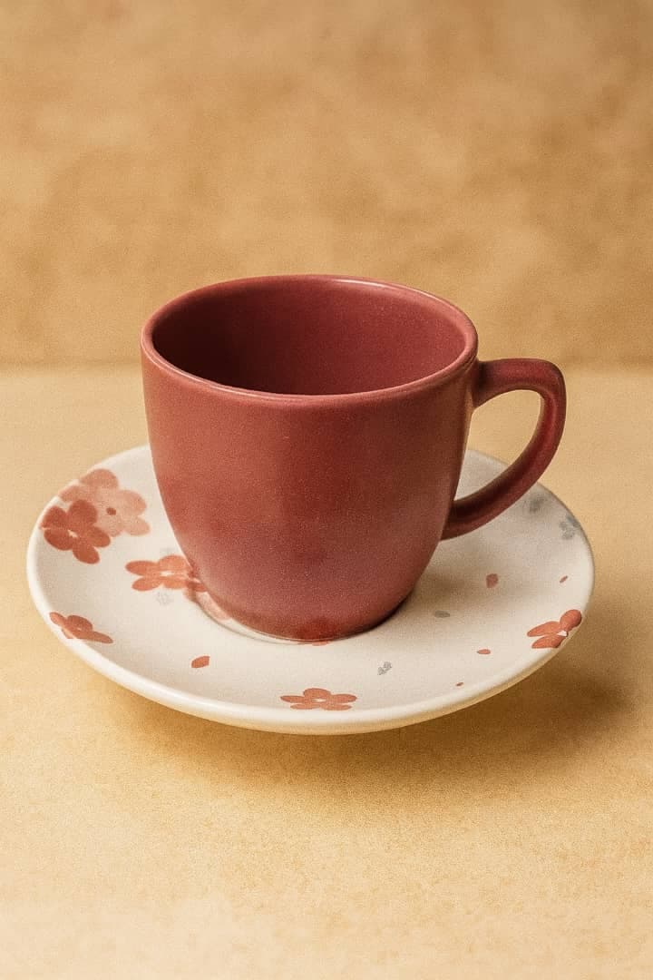 ست قهوه خوری سرامیکی مات وارداتی ترک