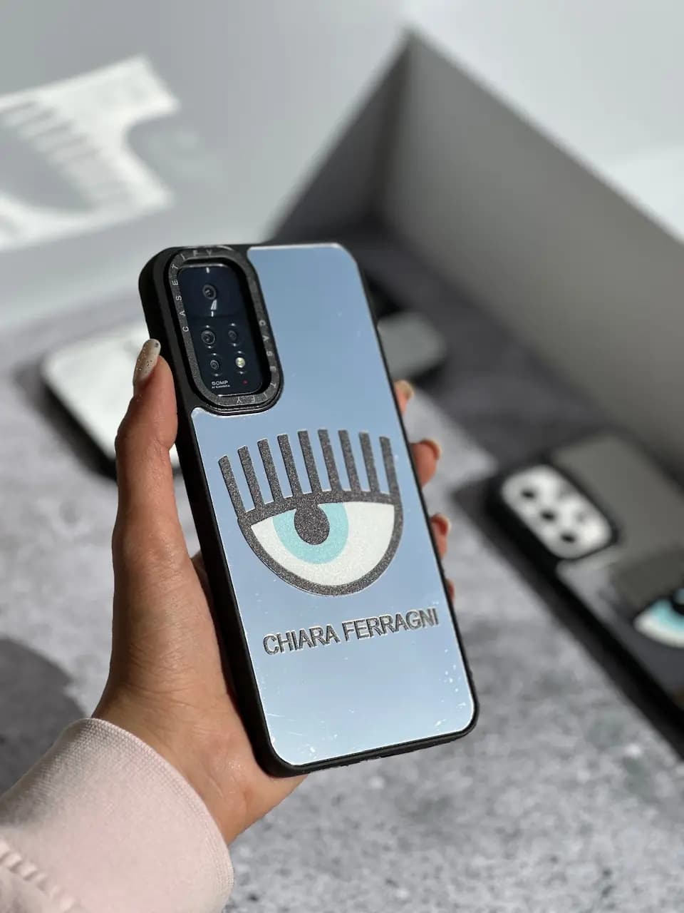 قاب Chiara Ferragni آینه ای (کدC1435) — تصویر ۲