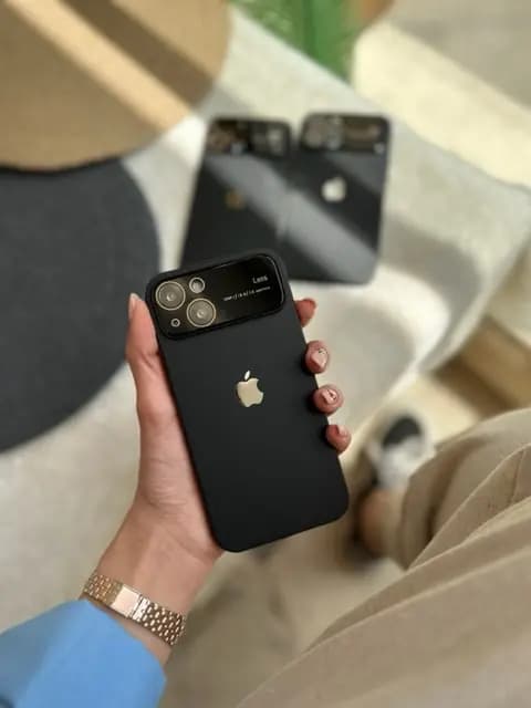 قاب Matte Black PC Lens (کدC1235) — تصویر ۲