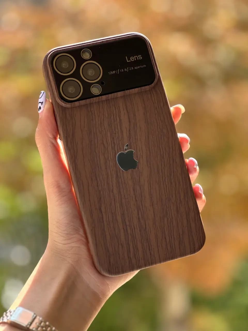 قاب Wood lens case — تصویر ۲