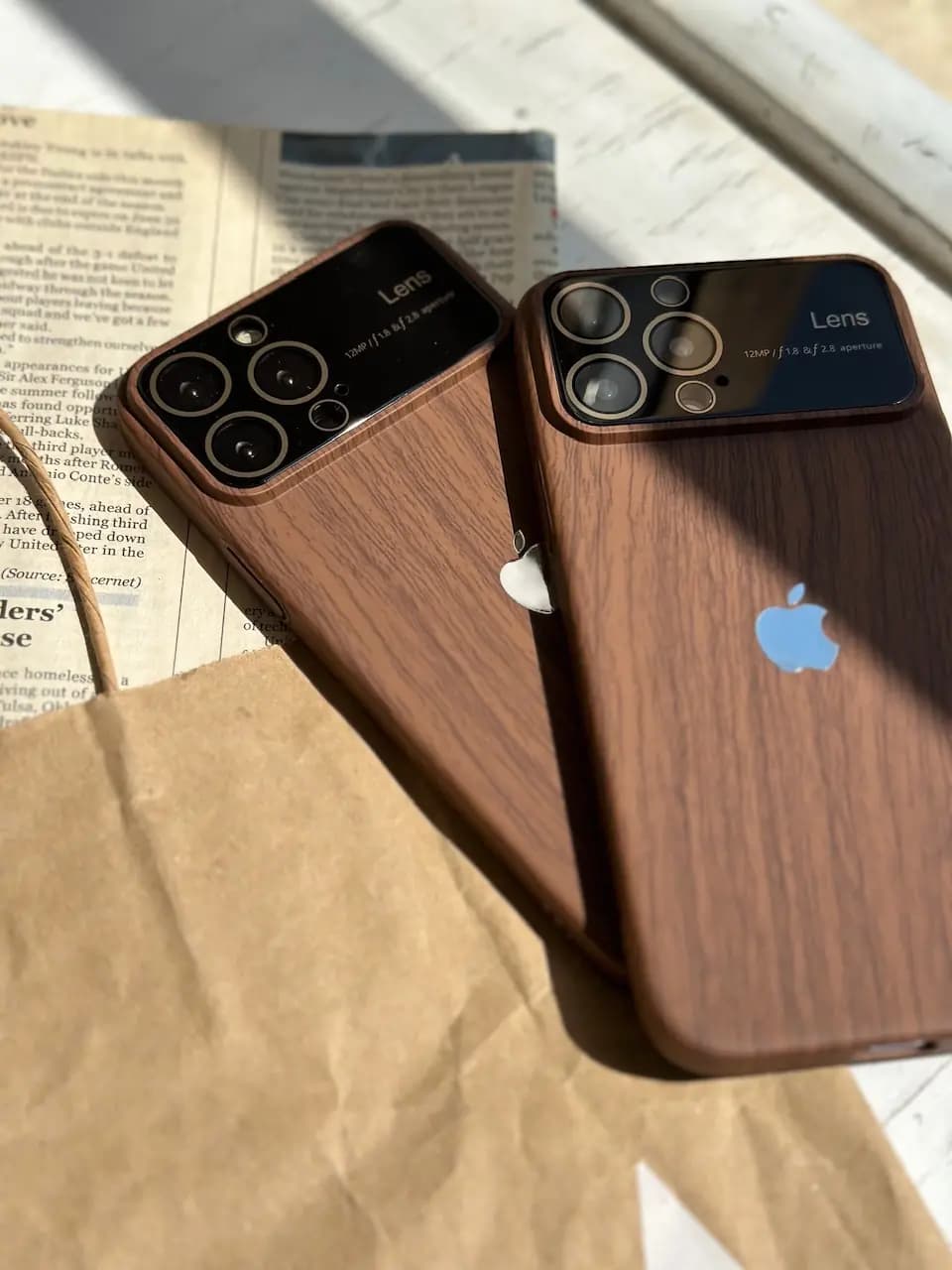 قاب Wood lens case — تصویر ۴